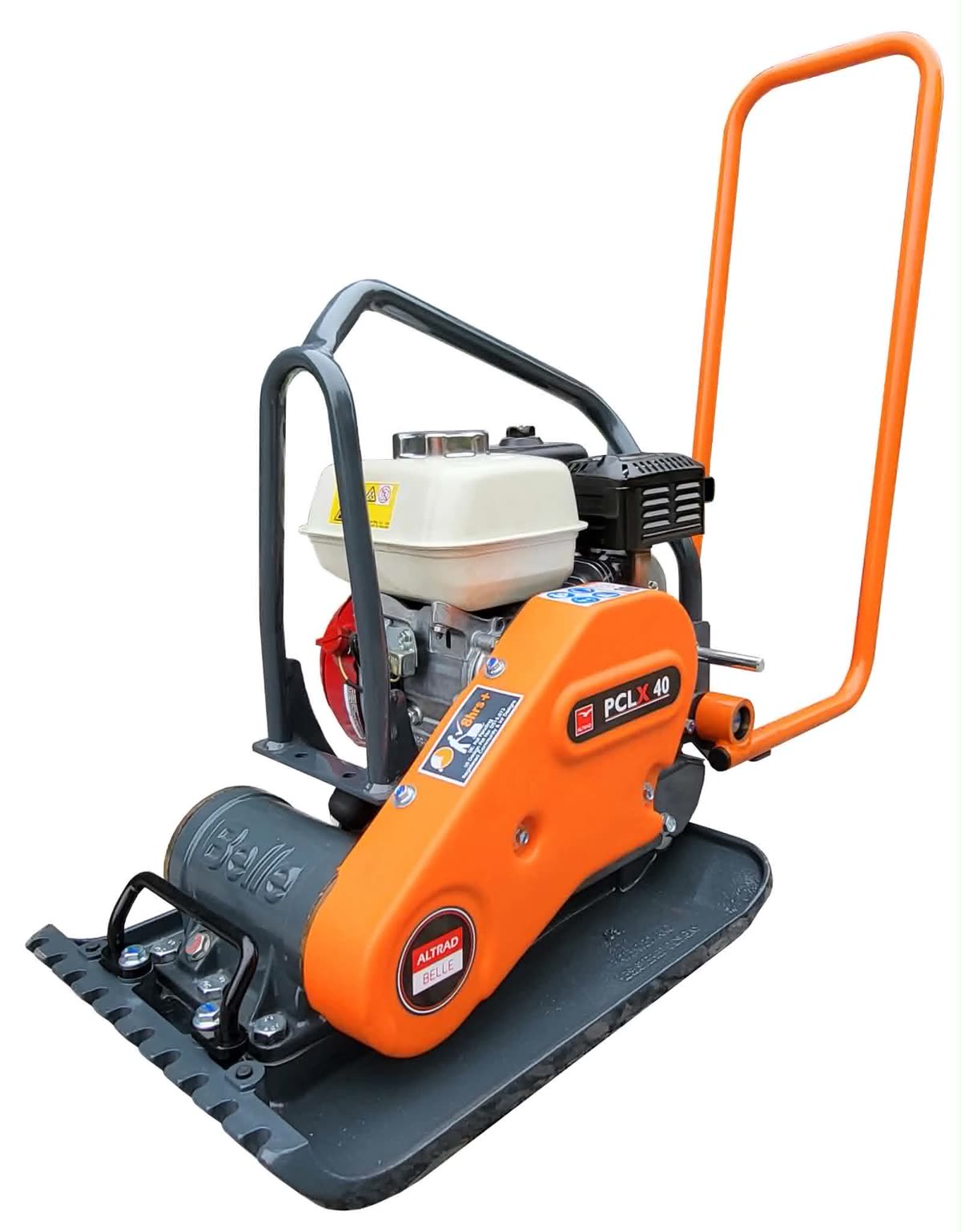 Small Belle Wacker Plate — Forward plate compactor available for hire from Glyn Lomas Agri/Plant Services