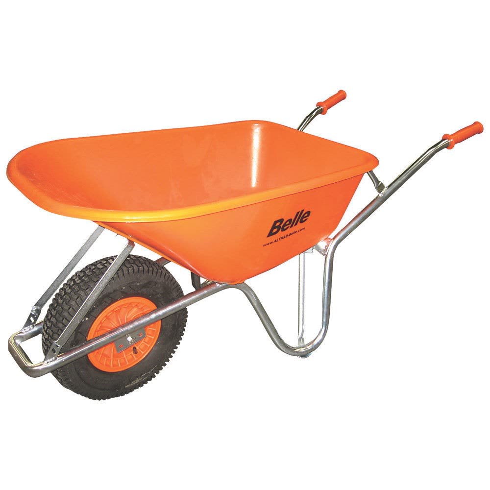 Belle Wheelbarrow — Heavy duty barrow available for hire from Glyn Lomas Agri/Plant Services