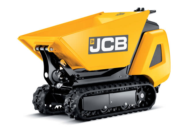 JCB HTD-5 — High-tip tracked dumper available for hire